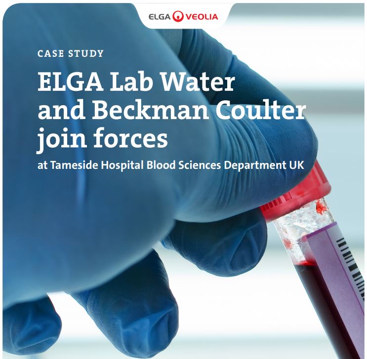 ELGA Lab Water and Beckman Coulter join forces