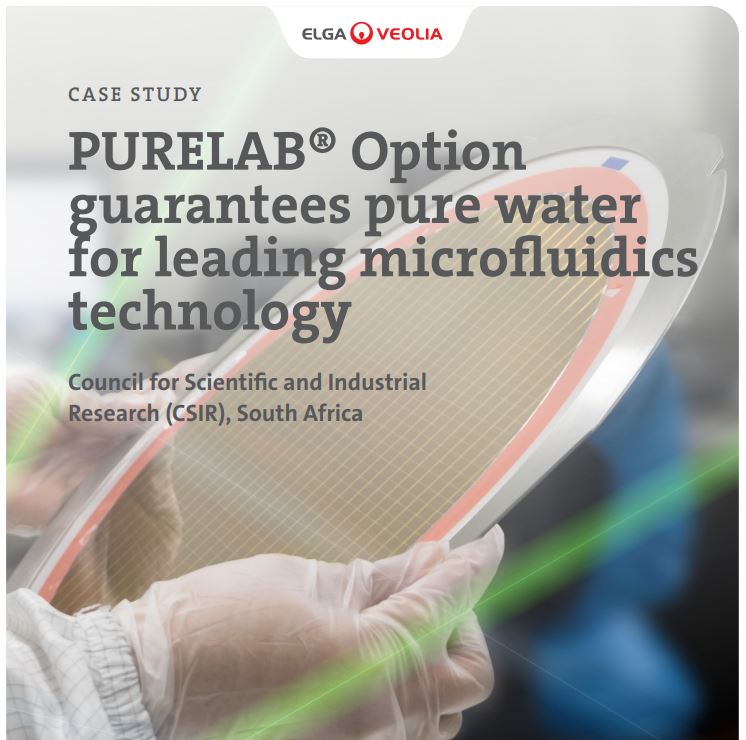PURELAB® Option R Guarantees Pure Water for Leading Microfluidics Technology