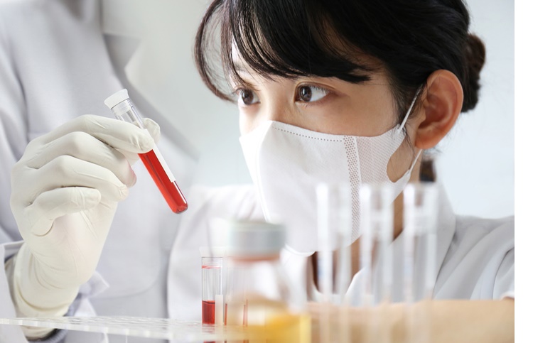 Health care, Blood test Japan 