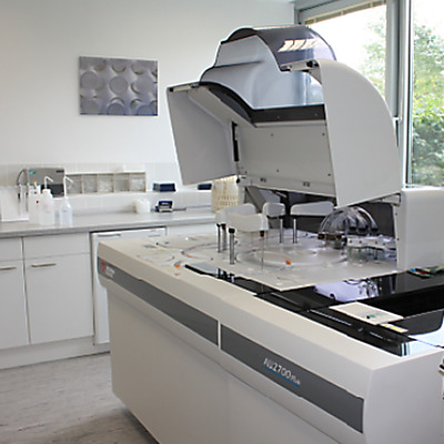 Klinischer Analyser im Beckman Coulter Schulungszentrum München