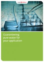 L'eau pure pour les applications