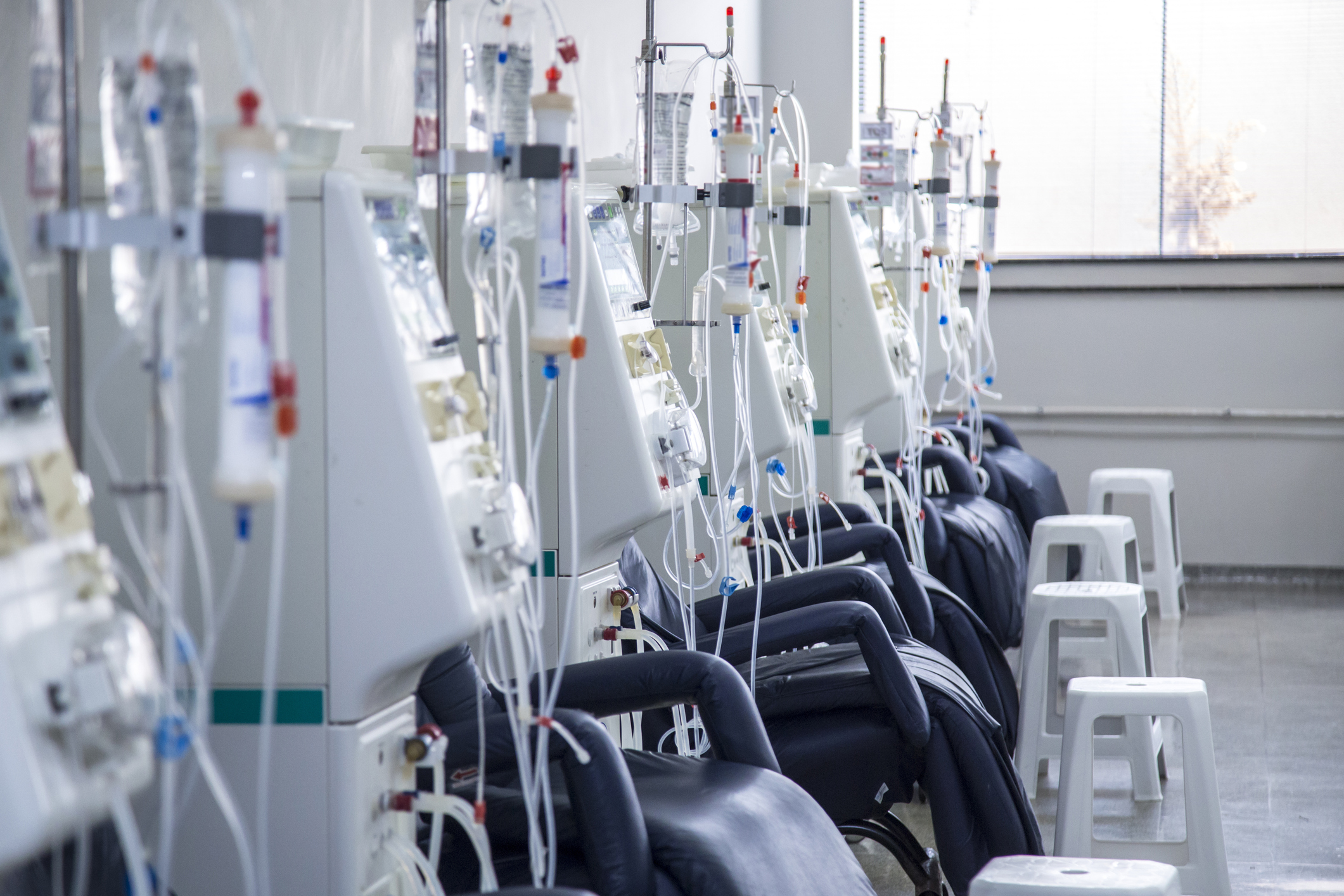 hemodialysis room equipment for patients on Dialysis
