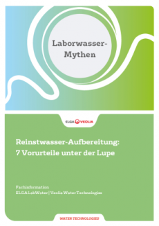 Laborwasser-Mythen Flaschenwasser Reinstwasseranlage