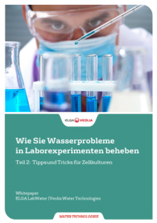 Whitepaper - Laborwasser-Probleme beheben in Zellkulturen