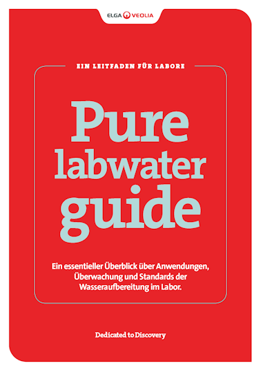 Laborwasserfachbuch Pure LabWater Guide von ELGA Veolia